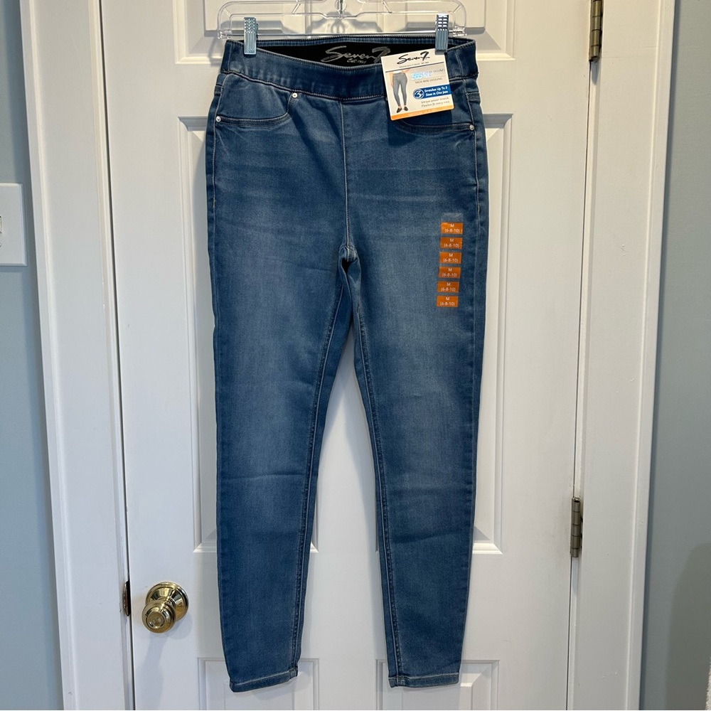 NWT Seven7 Jeans High Rise Leggings Medium Jeggings